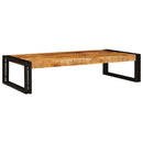 vidaXL Fürdőszobai polc 100 x 50 x 23 cm Tömör mangófa és vas
