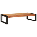 vidaXL Fürdőszobai polc 100 x 50 x 23 cm Tömör mangófa és vas
