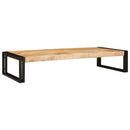 vidaXL Fürdőszobai polc 120 x 50 x 23 cm Tömör mangófa és vas
