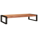 vidaXL Fürdőszobai polc 120 x 50 x 23 cm Tömör mangófa és vas