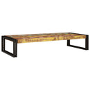 vidaXL Fürdőszobai polc 120 x 50 x 23 cm Tömör mangófa és vas