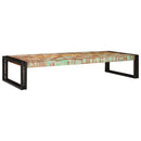 vidaXL Fürdőszobai polc 120 x 50 x 23 cm Tömör mangófa és vas