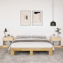 vidaXL ágykeret matrac nélkül 160x200 cm tömör fa tölgyfa