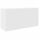 vidaXL fehér szerelt fa fali fürdőszobaszekrény 80x25x40 cm