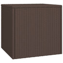vidaXL 3 db barna polyrattan kerti kisasztal