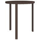 vidaXL 3 db barna polyrattan kerti kisasztal