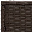 vidaXL 3 db barna polyrattan kerti kisasztal