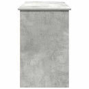 vidaXL betonszürke szerelt fa íróasztal 102x50x75 cm