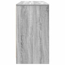 vidaXL szürke sonoma színű szerelt fa íróasztal 120x42x76 cm