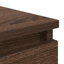 vidaXL fehér forgácslap íróasztal 86x49x76 cm