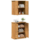 vidaXL Fürdőszoba bútor szett VIGO 2 pcs Barna 67.5 x 34 x 80 cm