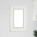 vidaXL "RISOR" pinceablak 50x75 cm, bukó-nyíló, DIN, bal oldali, fehér
