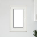 vidaXL "RISOR" pinceablak 50x75 cm, bukó-nyíló, DIN, bal oldali, fehér