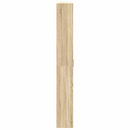 vidaXL Ruhásszekrény polcokkal sonoma tölgy 55 x 25 x 189 cm Faanyag
