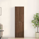 vidaXL Ruhásszekrény polcokkal barna tölgy 55 x 25 x 189 cm Faanyag