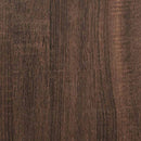 vidaXL Ruhásszekrény polcokkal barna tölgy 55 x 25 x 189 cm Faanyag