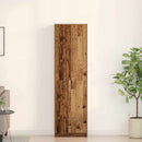 vidaXL Ruhásszekrény polcokkal Régi fa 55 x 25 x 189 cm Faanyag