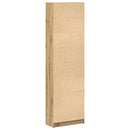 vidaXL Ruhásszekrény polcokkal kézműves tölgy 55 x 25 x 189 cm Faanyag