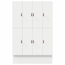 vidaXL Ágykeret tárolóval fiókkal Fehér 236.5 x 150 x 31.5 cm Faanyag