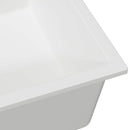 vidaXL Konyhai mosogató Fehér 54 x 44 x 20 cm Gránit