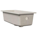 vidaXL Konyhai mosogató Bézs 21 x 44 x 14 cm Gránit