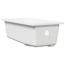 vidaXL Konyhai mosogató Fehér 21 x 44 x 14 cm Gránit