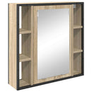 vidaXL Fürdőszoba bútor szett 2 pcs Barna 60 x 30 x 60 cm Faanyag