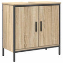vidaXL Fürdőszoba bútor szett 2 pcs Barna 60 x 30 x 60 cm Faanyag