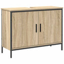 vidaXL Fürdőszoba bútor szett 3 pcs Barna 60 x 30 x 60 cm Faanyag
