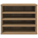 vidaXL Íróasztali rendező kézműves tölgy 36 x 26 x 29.5 cm Faanyag