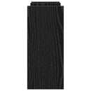 vidaXL Íróasztali rendező Musta tammi 34.5 x 15.5 x 35.5 cm Faanyag