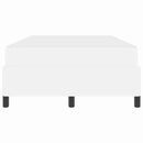 vidaXL Ágykeret matraccal matracmal Fehér 120 x 200 cm Műbőr