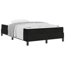 vidaXL Boxspring ágy matraccal matracmal Fekete 120 x 190 cm Bársony