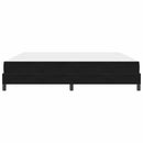 vidaXL Boxspring ágy matraccal matracmal Fekete 200 x 200 cm Bársony