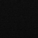 vidaXL Boxrugós ágy Fekete és fekete 120 x 200 cm Textil és mérnöki fa