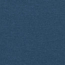 vidaXL Boxrugós ágy Kék és Fekete 140 x 190 cm Textil és mérnöki fa