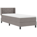 vidaXL Boxspring ágy matraccal matracmal Tópszínű 80 x 200 cm