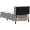 vidaXL Boxspring ágy matraccal matracmal Tópszínű 80 x 200 cm