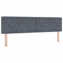 vidaXL Box Spring ágy matraccal fekete 100x200 cm bársonyos matracmal