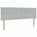 vidaXL Box Spring ágy matraccal fekete 100x200 cm bársonyos matracmal