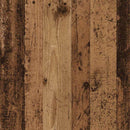 vidaXL Ruhásszekrény polcokkal Öreg fa 82.5 x 51.5 x 180 cm Faanyag