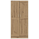 vidaXL Ruhásszekrény ajtóval artisian oak 82.5 x 51.5 x 180 cm Faanyag