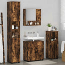 vidaXL Fürdőszoba bútor szett 4 pcs Füstölt tölgy 61 x 35 x 64 cm