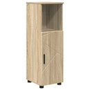 vidaXL Fürdőszoba bútor szett 5 pcs sonoma tölgy 61 x 35 x 64 cm