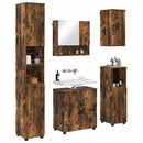 vidaXL Fürdőszoba bútor szett 5 pcs Füstölt tölgy 61 x 35 x 64 cm