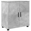 vidaXL Fürdőszoba bútor szett 5 pcs Beton szürke 61 x 35 x 64 cm