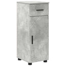 vidaXL Fürdőszoba bútor szett 5 pcs Beton szürke 61 x 35 x 64 cm