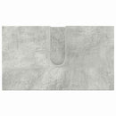 vidaXL Fürdőszoba bútor szett 5 pcs Beton szürke 61 x 35 x 64 cm