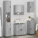 vidaXL Fürdőszoba bútor szett 5 pcs Szürke sonoma 61 x 35 x 64 cm