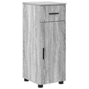 vidaXL Fürdőszoba bútor szett 5 pcs Szürke sonoma 61 x 35 x 64 cm